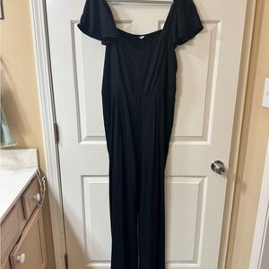 Tall Old Navy Black Jumpsuit XL Tall